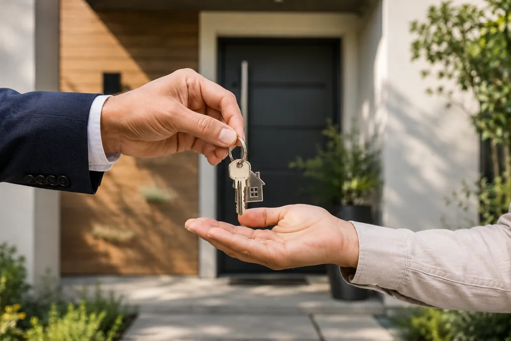 Schlüsselübergabe – sichere Abwicklung des Immobilienverkaufs
