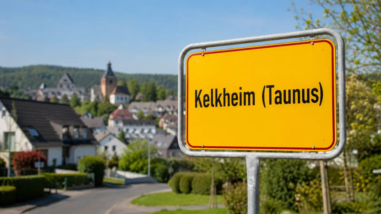 Ortseingangsschild Kelkheim
