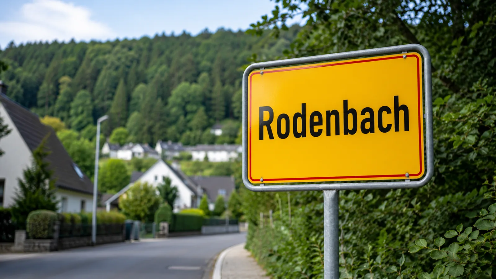Ortseingangsschild Rodenbach