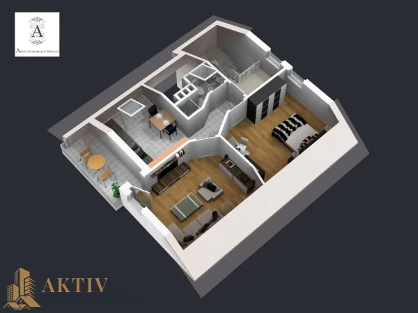 3D-Plan Dachgeschoss