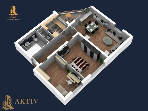 3D-Plan Ansicht 2