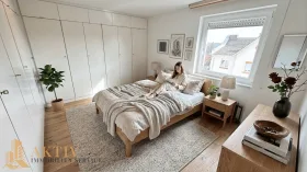 Schlafzimmer, "visualisiert"