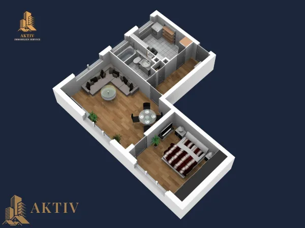 3D-Plan Ansicht 1