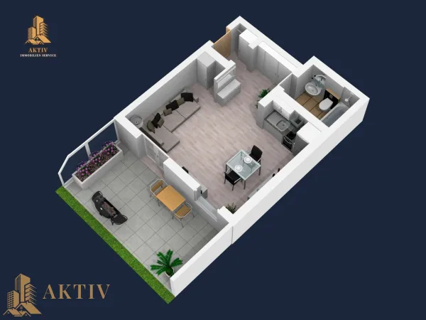 3D-Plan Ansicht 1