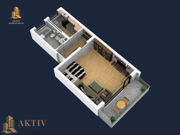 3D-Plan Ansicht 1