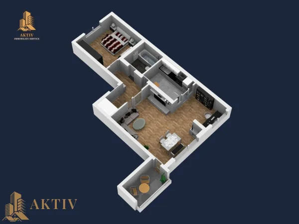 3D-Plan Ansicht 1